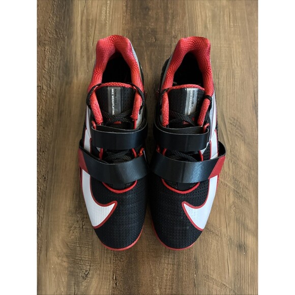 Nike Romaleos 4 Weightlifting Shoes Men Size 10 Red White Black CD3463-003 main image 4